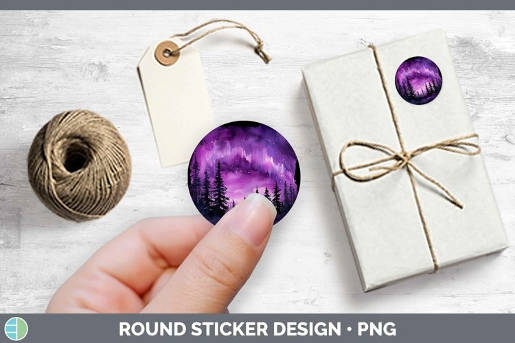 GorgeousPurple Stickers design.