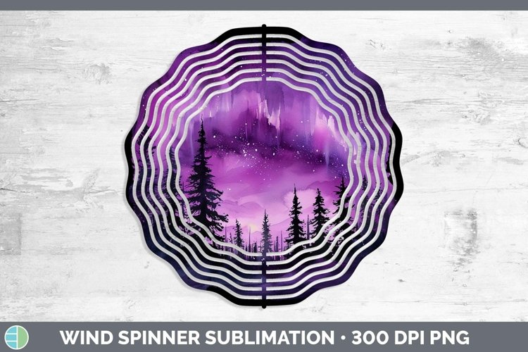 GorgeousPurple Wind Spinner design.