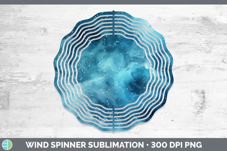 GorgeousBlue Wind Spinner design.