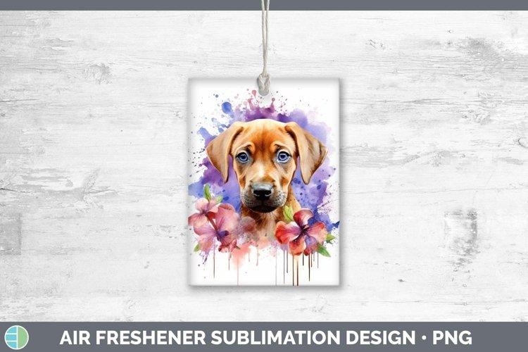 GorgeousWatercolor Dog Air Freshener design.