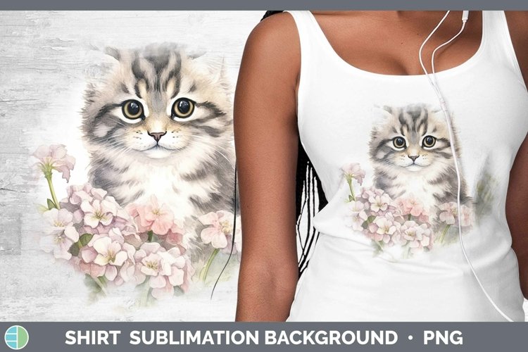 Wild Cats Pallas Cat Shirt Sublimation Sublimation Backgroun
