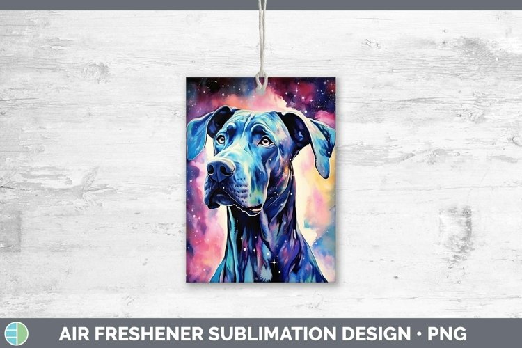 GorgeousGalaxy Dog Air Freshener design.