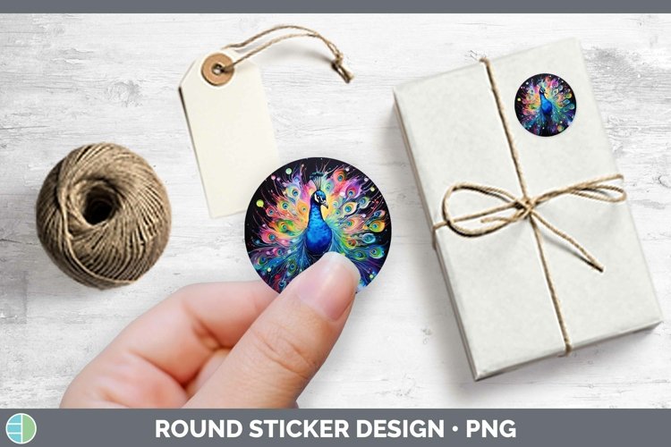 GorgeousNeon Stickers design.