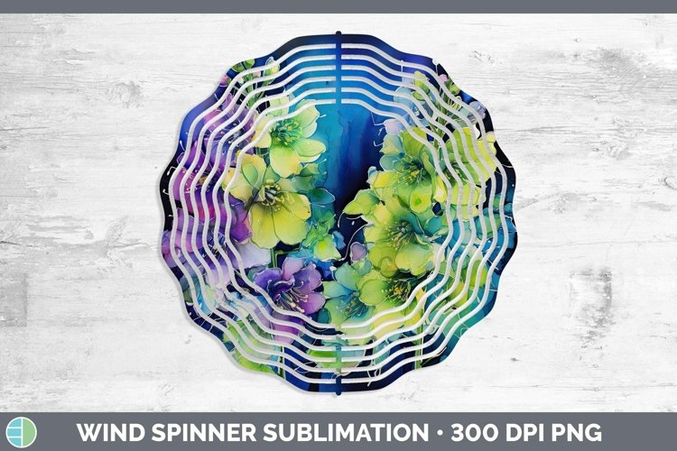 GorgeousNeon Wind Spinner design.