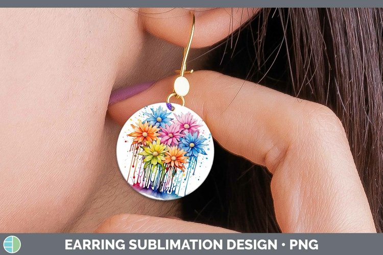 Watercolor Flowers Image 4