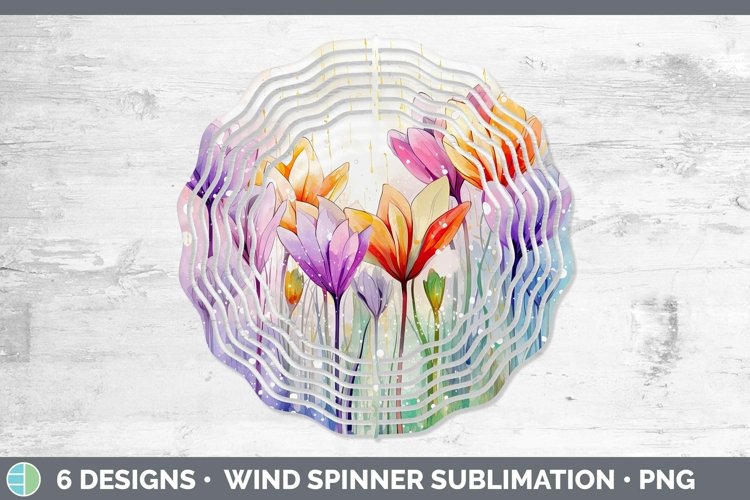 Watercolor Flowers Image 12