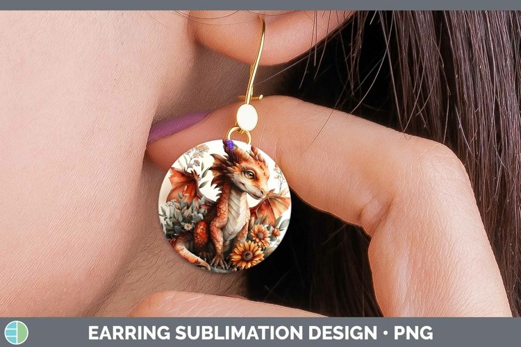 GorgeousAutumn Boho Round Earrings design.