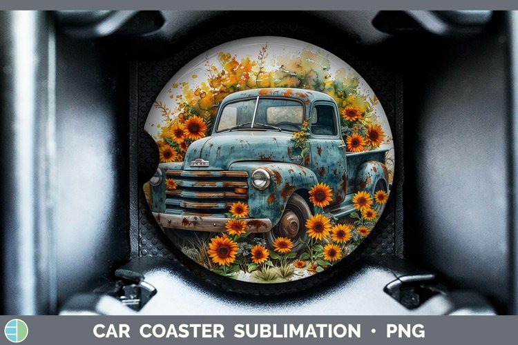 Vintage Truck Clipart Image 2