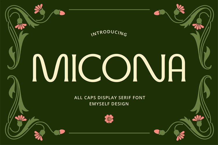 ED Micona - Display Serif