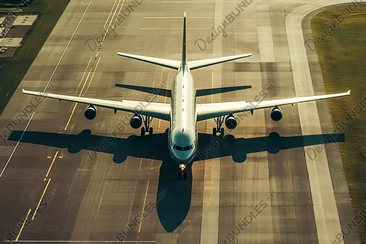 Airline aerial stock photography