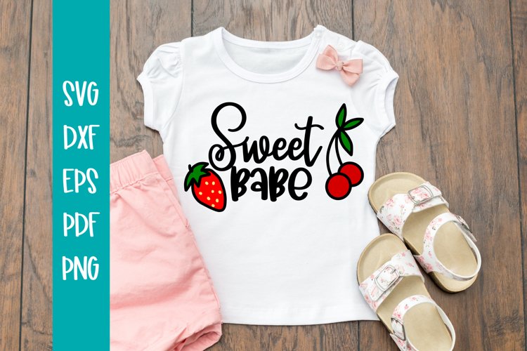 Sweet Babe SVG example image 1