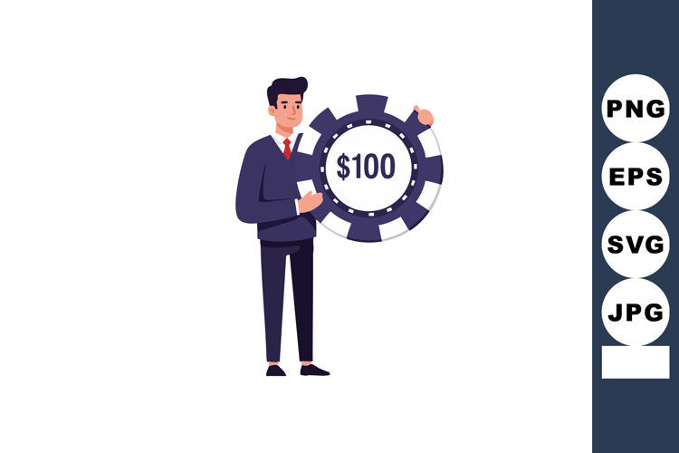 Poker Chip Clipart Image 21