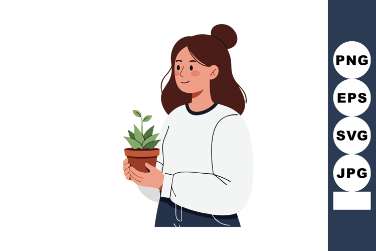 Potted Plant Clipart Image 3