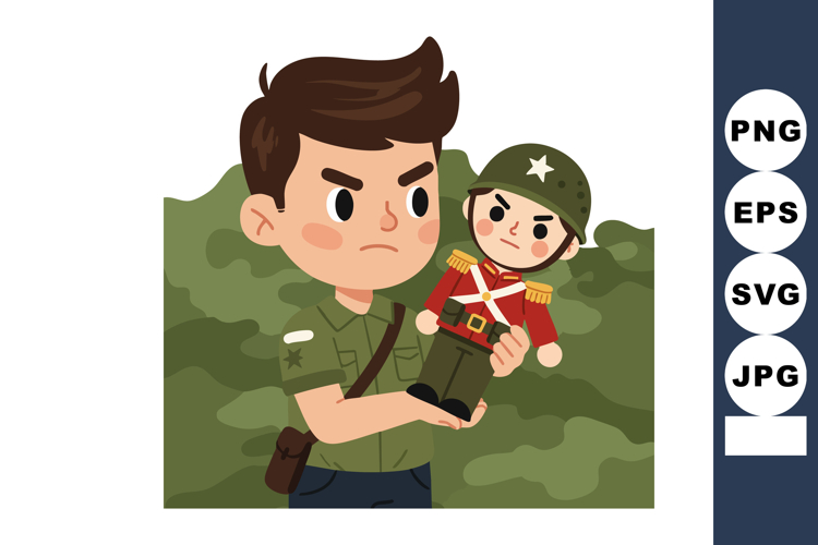Soldier Clipart Image 10