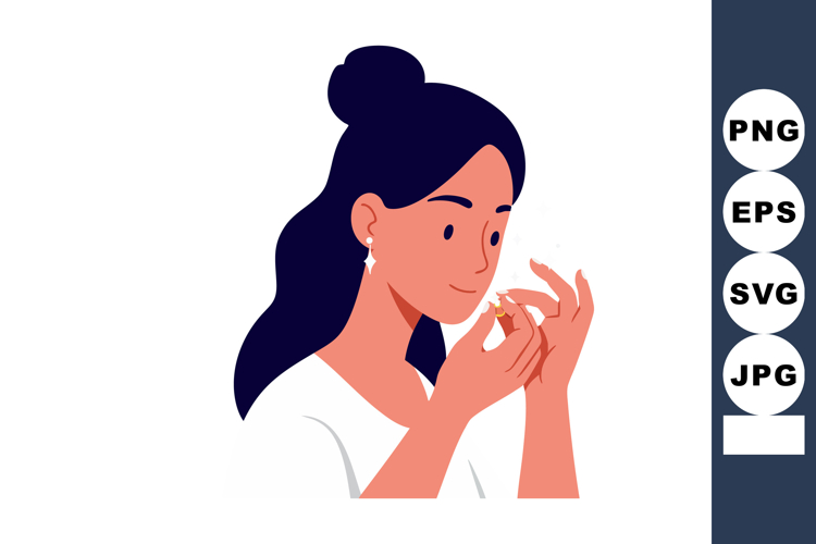 Hair Bun Clipart