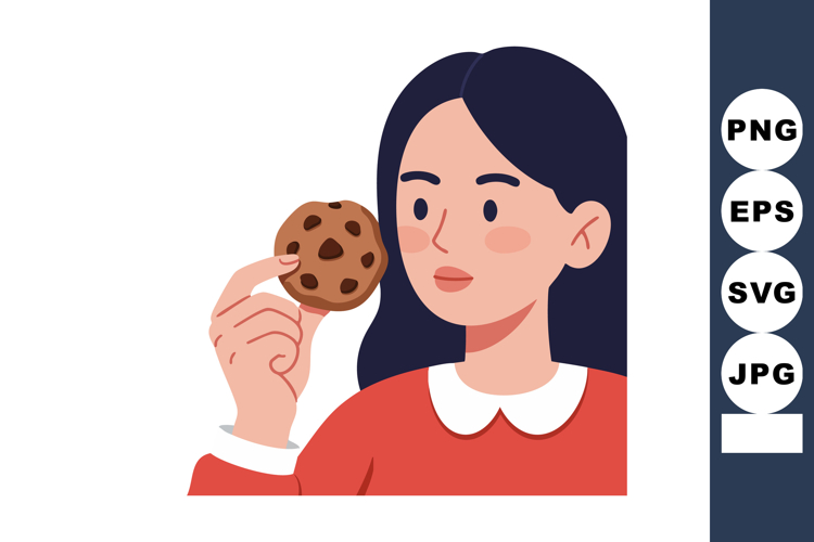 Cookie Vector Image 23
