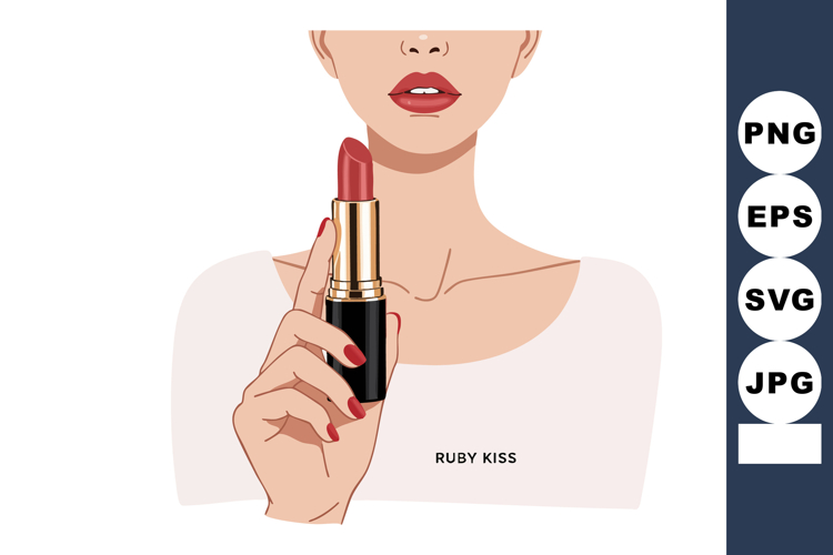 Lipstick Clipart Image 3