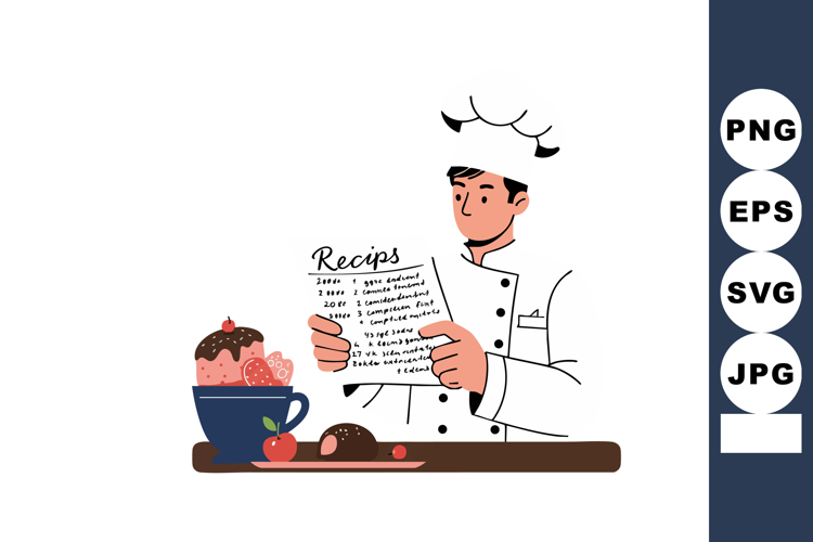 Chef Clipart Image 24