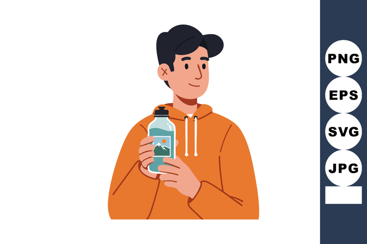 Water Bottle Clipart Image 18