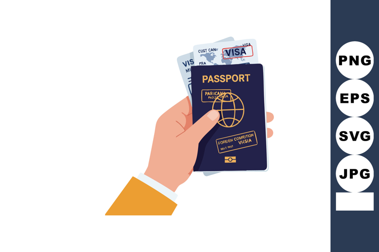 Passport Clipart Image 11