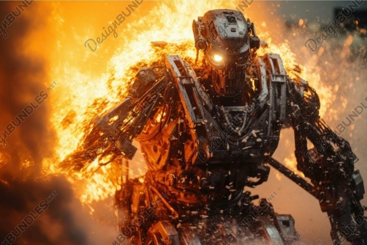 Robot Clipart Image 10