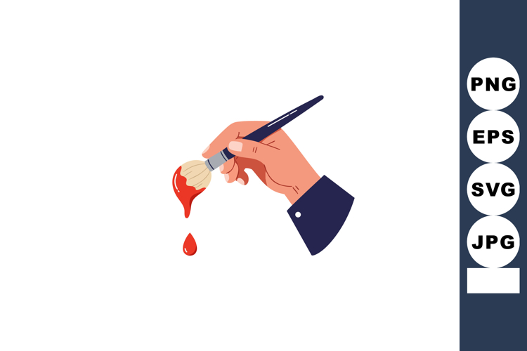 Paintbrush Clipart Image 4