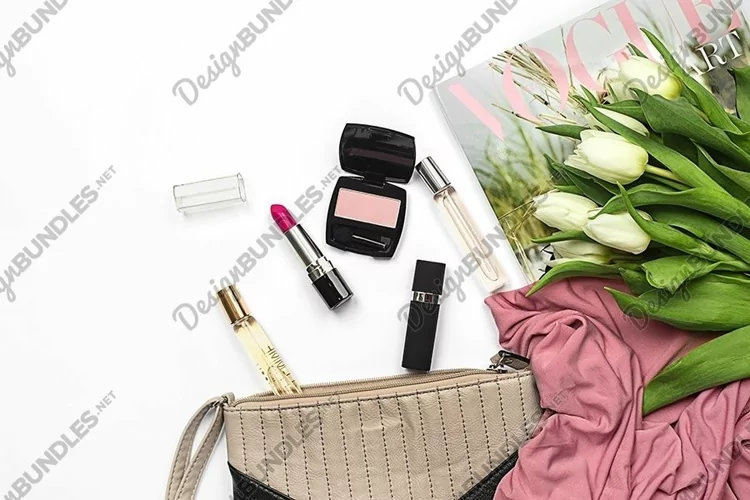 Feminine Styled Stock Photo