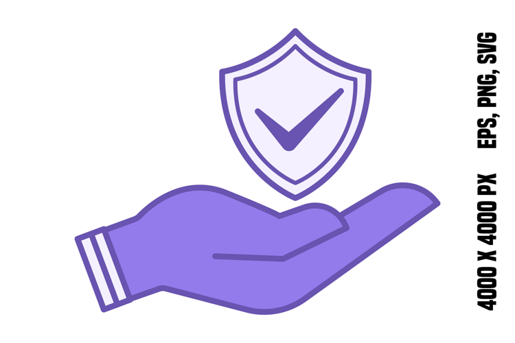 Colored Safety Icon