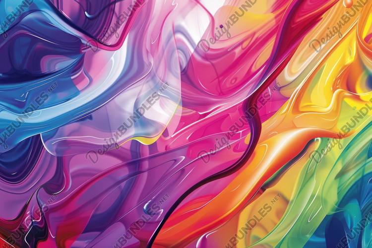 Abstract Painting Background Wallpaper