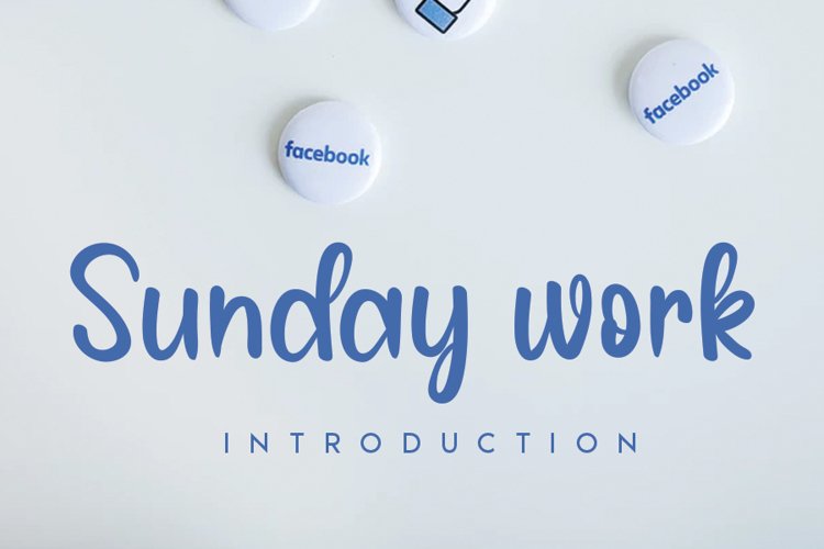 Sunday work example image 1