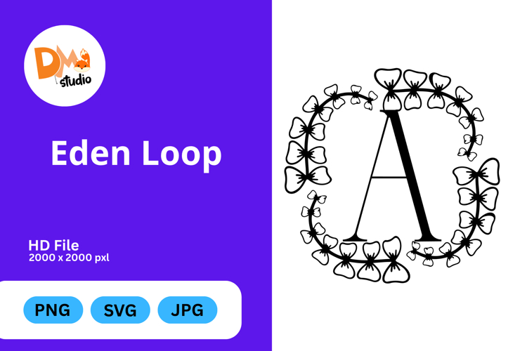 Split Letter Svg Image 11