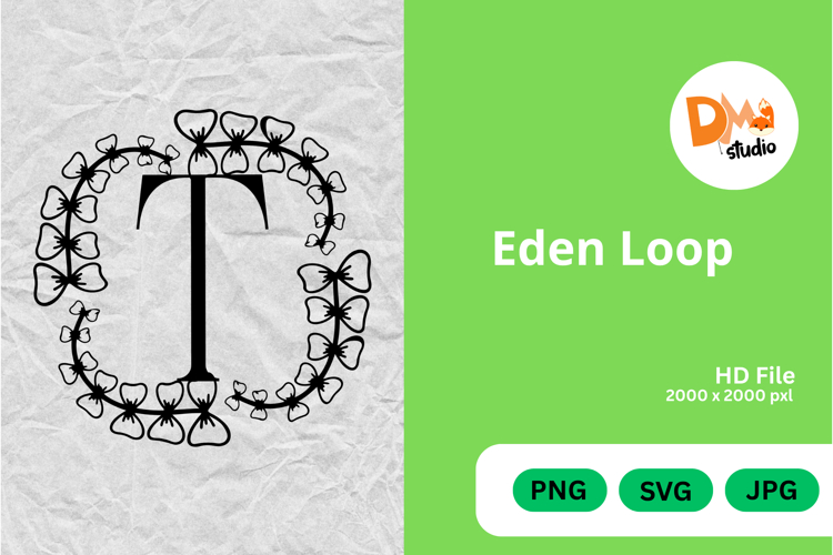 Split Letter Svg Image 16