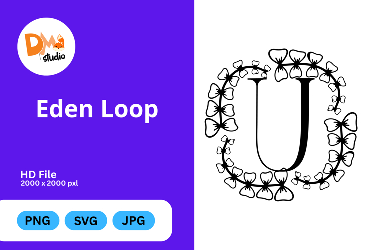 Split Letter Svg Image 17