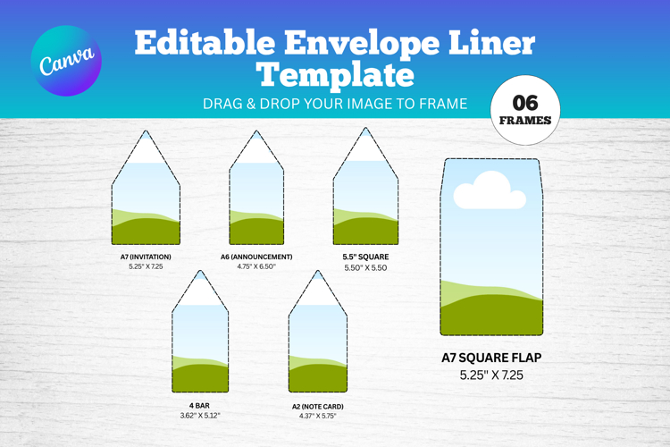 A7 Envelope Templates Image 8
