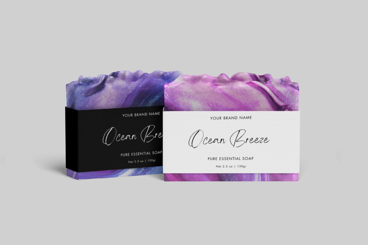 Editable Soap Label Template