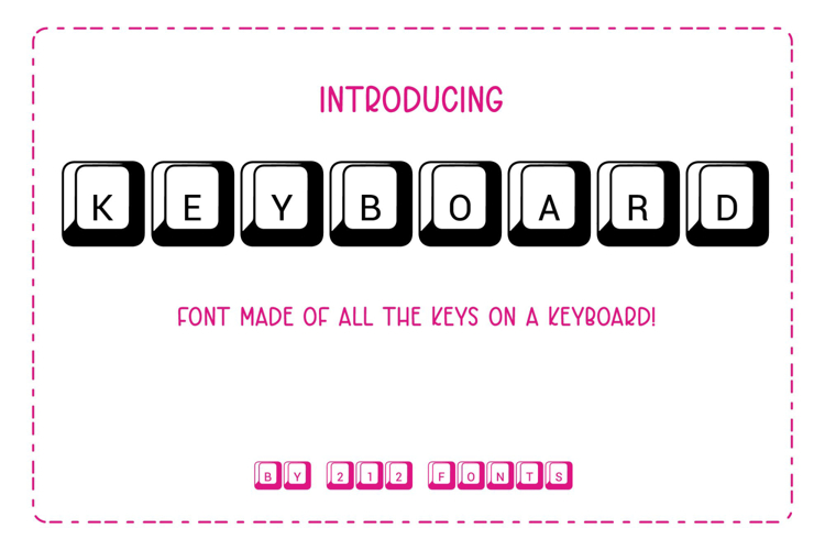 Keyboard Fonts