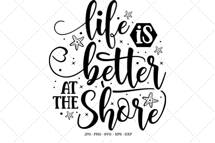 Instant Download, Life is Better, Beach House Decor