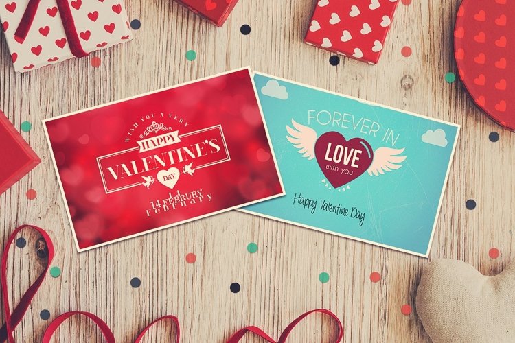 Valentine's Day Cards Templates example image 1