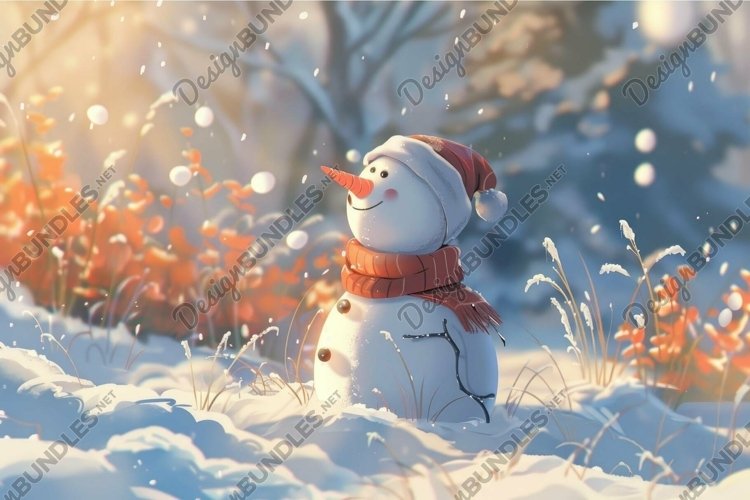 Snowman Clipart Image 22