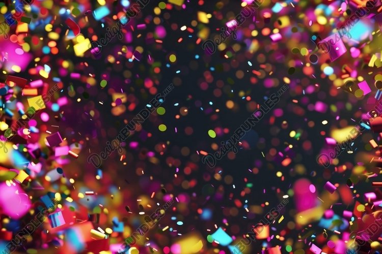 Confetti Background Image 14