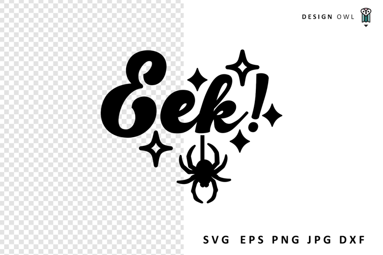 Eek - Halloween SVG
