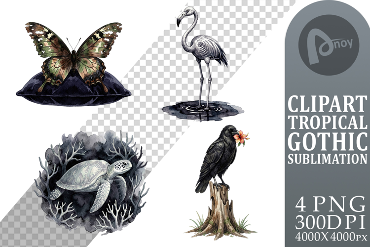 Gothic Island Wildlife Sublimation