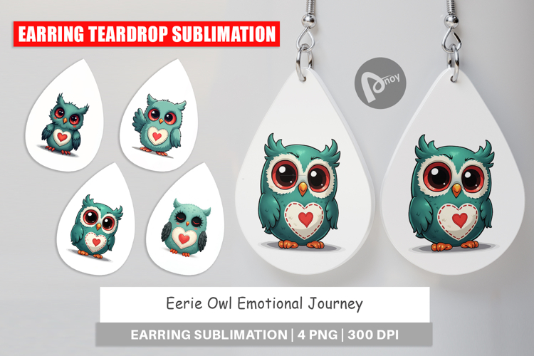 Eerie Owl Journey Earring