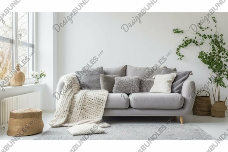 living gray couch example image 1
