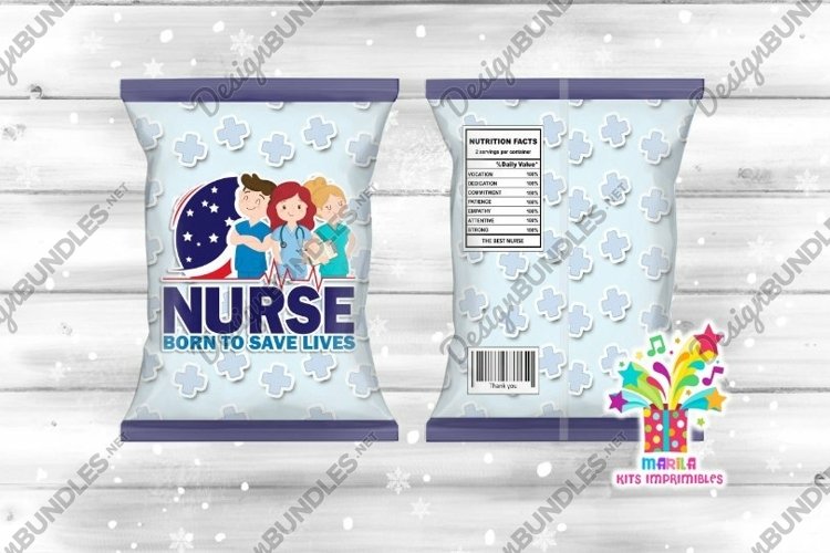 Nurse Chip Bag Printable #7