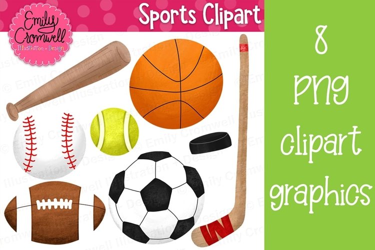 Sports Clipart example image 1