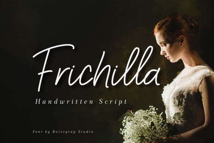 Frichilla Handwritten Script Font example image 1