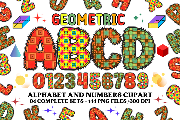 Geometric Alphabet Image 4