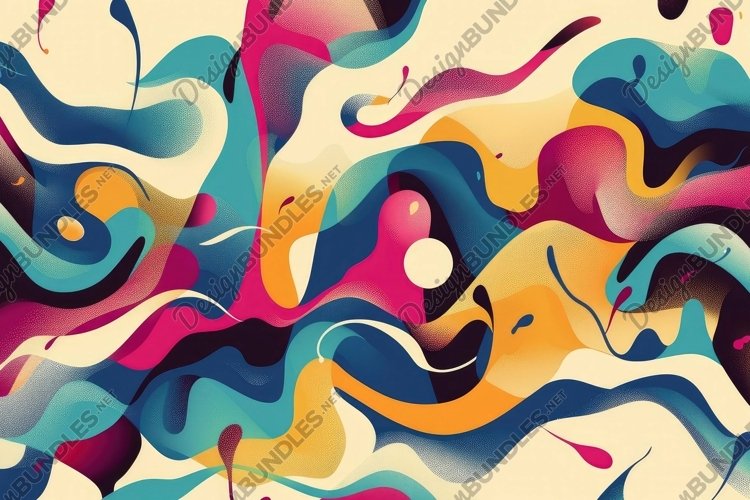 Colorful Abstract Pattern Background Wallpaper