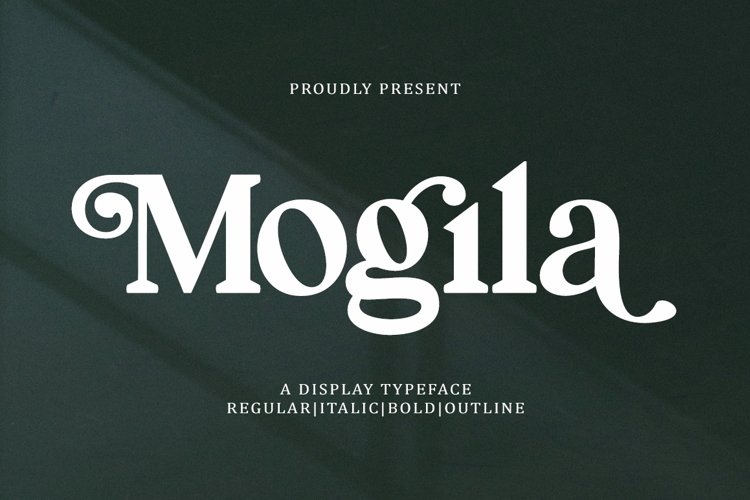 Mogila Display Font example image 1